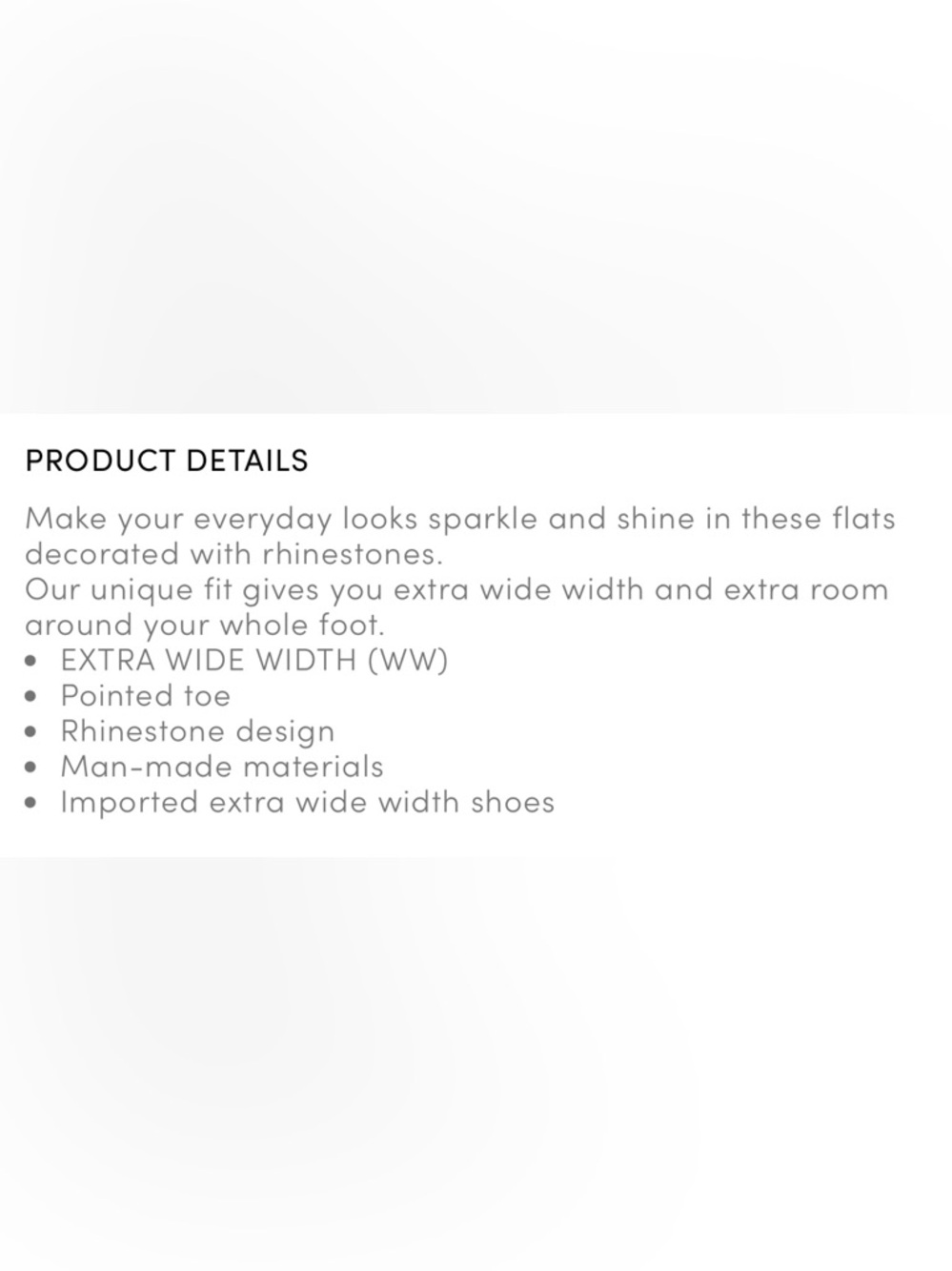 Torrid Rhinestone Flats - Picture 5 of 6
